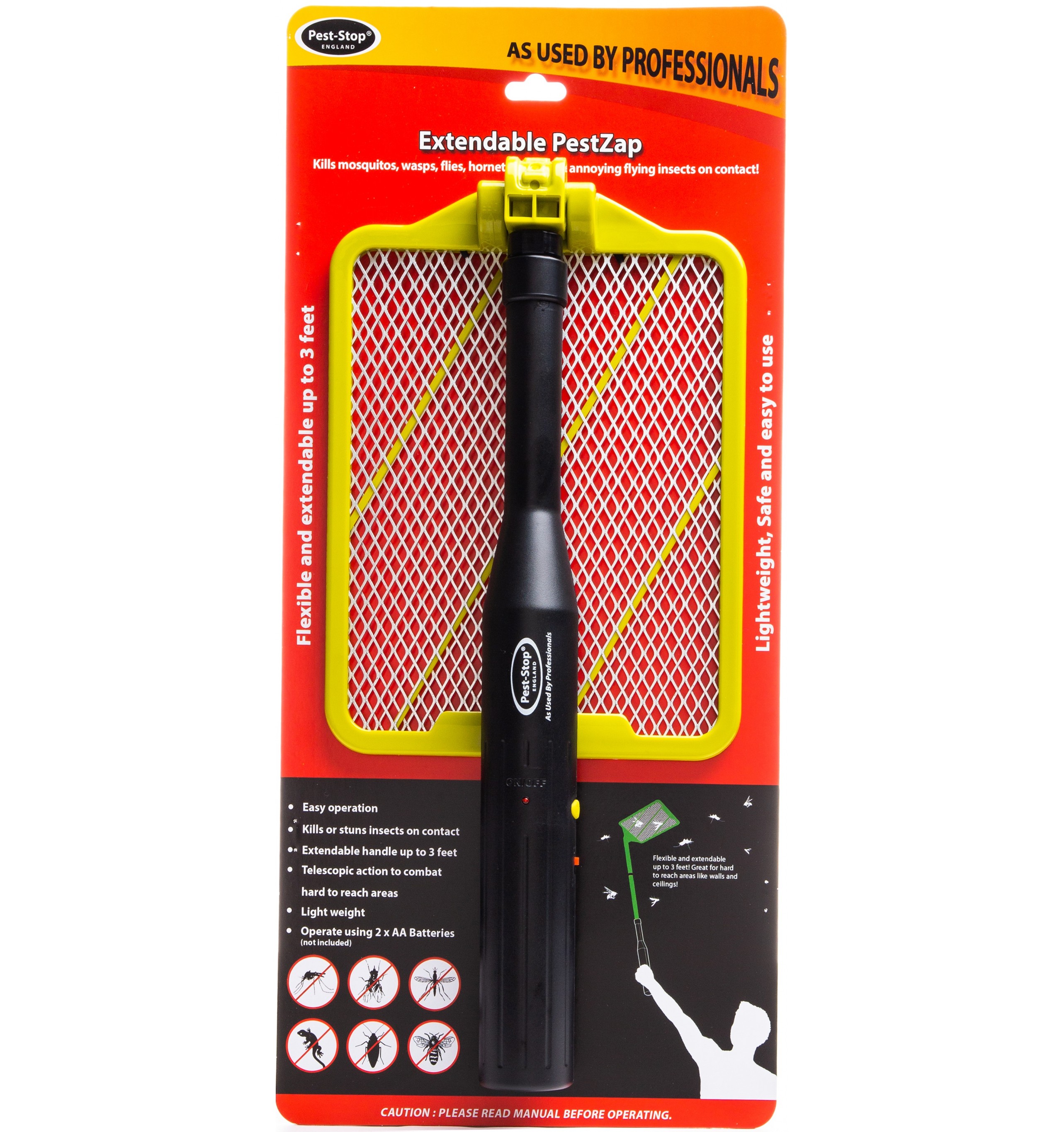 PestZap Retractable Insect Zapper