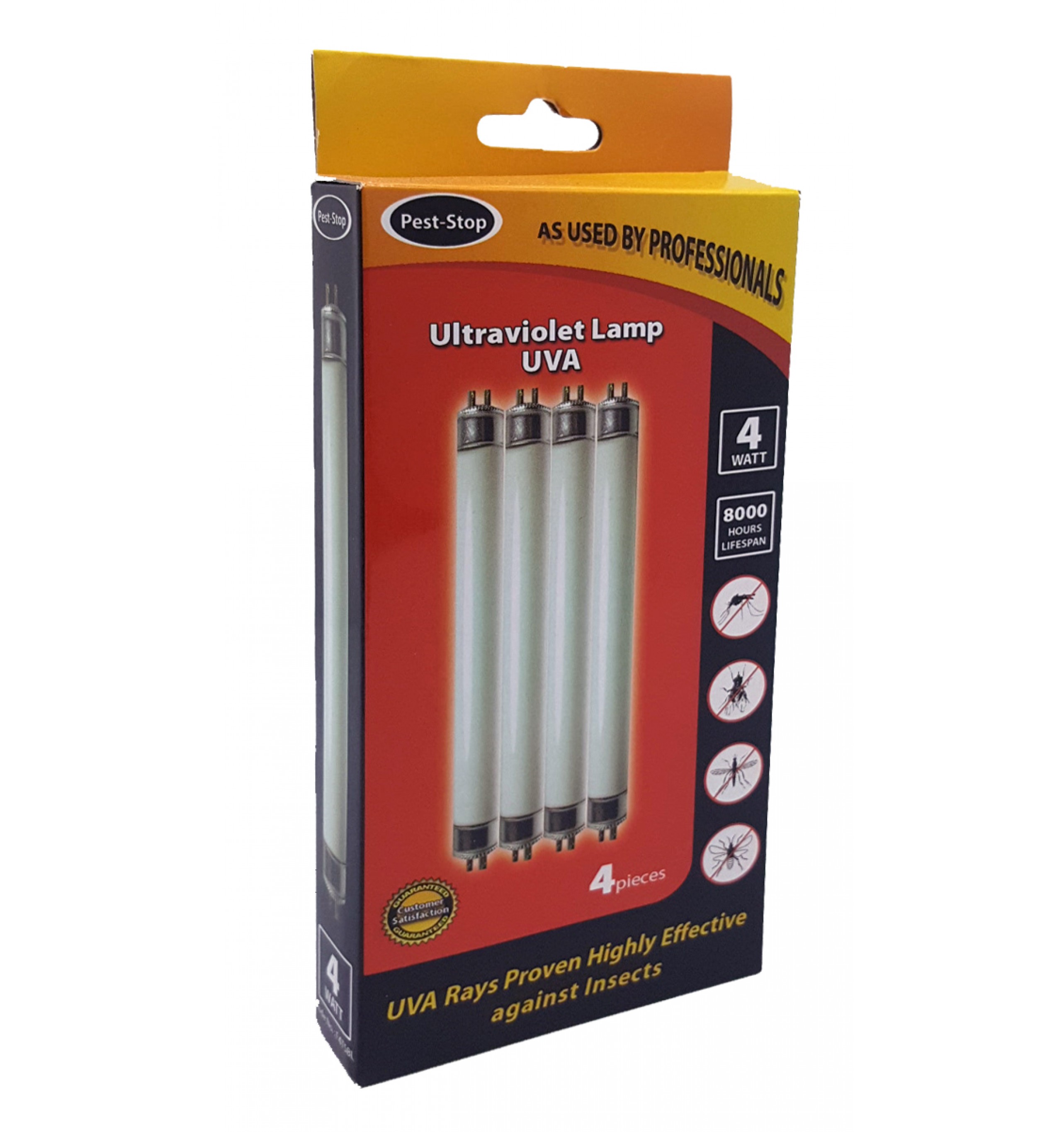 4W Ultraviolet UVA Lamp (Set of 4 lamps)